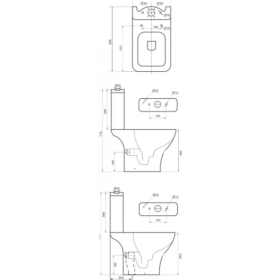 - SOFIA - HP/PS BASIN WITH BOILER AND LID B.T.