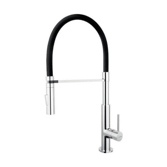 - FERRO LIBRETTO - SINK FAUCET WITH FLEXIBLE SHOWER AND SUPPORT