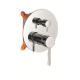 - PURE INTERFLEX - BUILT-IN TWO-FLOW BATHROOM MIXER CHROME - 086982