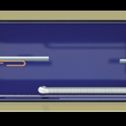 IQ Solar Apollon - Ηλιακός Θερμοσίφωνας  Διπλής Ενεργείαs με Βάση Ταράτσας 