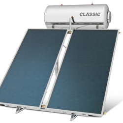IQ Solar Classic - Ηλιακός Θερμοσίφωνας Glass Διπλής Ενεργείας για Ταράτσα