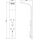 batteries - Shower column - whirlpool