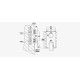 BATHROOM - SHOWER TAPS - 3-output wall mixer (DSU3002)