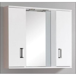 FINO - PVC CABINET 15 * 78 * 67h WITH TWO LIGHTS