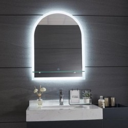 SOLO LINE LED - LED TOUCH MIRROR WITH STORAGE 60x80