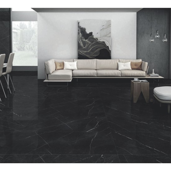 FLOOR - Granite Tile Black Rock Rettificato 60x120