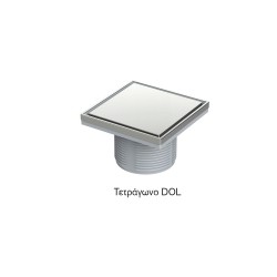 Σιφόνι τετράγωνο PREMIUM 15x15