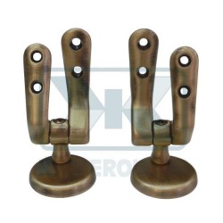 ΜΕΝΤΕΣΕΔΕΣ BRONZE Β.Τ. UNIVERSALE ΓΙΑ ΚΑΛΥΜΜΑ ΛΕΚΑΝΗΣ WC ΜΕ ΒΙΔΕΣ ΙΝΟΧ (ΣΕΤ 2 ΤΕΜΑΧΙΩΝ)