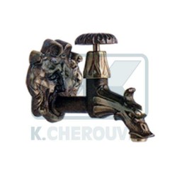 CANOULA N.118 BRONZE WITH ROSETTE, FILTER AND BREAST 3/8