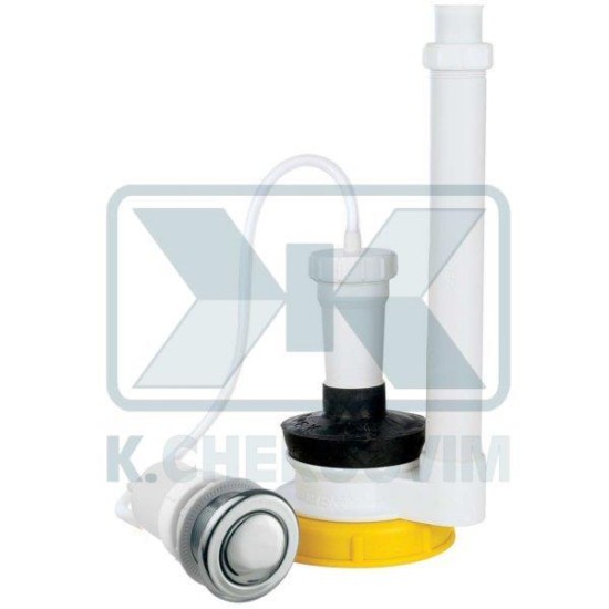 BASINS BOILERS LIDS - MECHANISM CRAZY AIR NUT N.7E FOR IDEAL STANDARD BUTTON FOR LARGE HOLE WITHOUT FLOATER
